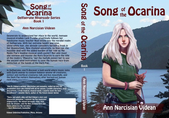 Song of the Ocarina novel cover, Ann Narcisian Videan